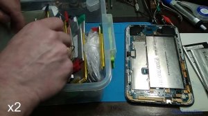 Планшет Samsung Galaxy Ремонт Не включается Не заряжается Как заколхозить батарею безопасно надежно