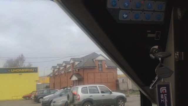 Управление мини-погрузчиком LiuGong CLG385B смотреть онлайн