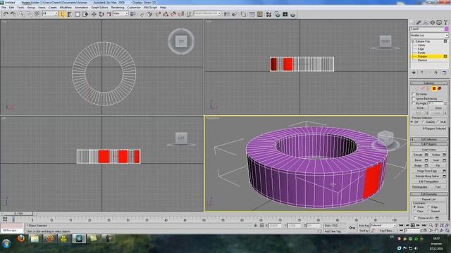 Моделирование шестеренки в 3Ds Max смотреть онлайн