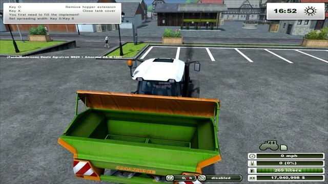 Farming Simulator 2013 Mod Review Amazone ZA M 1201 смотреть онлайн