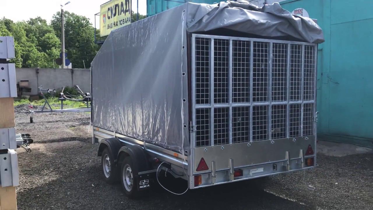 МЗСА 817736. 2х осный прицеп. Трап для заезда на прицеп. ЦЛП АРИВА Уфа,Ижевск,Казань,Челны,Чебоксары смотреть онлайн