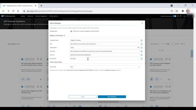 Workspaces on the SAP API Business Hub смотреть онлайн