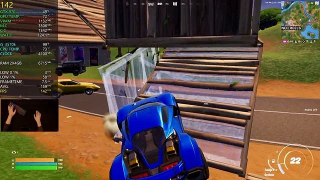 Fortnite -i5 3570k@4100MHz-Gtx 970-8gb and 16gb Ram@1080p-Performance Mode Low Settings смотреть онлайн