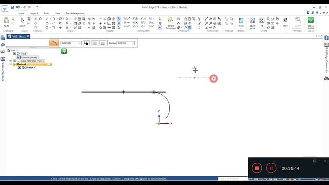 DRAW COMMAND IN SOLID EDGE || IN HINDI || PART2 смотреть онлайн