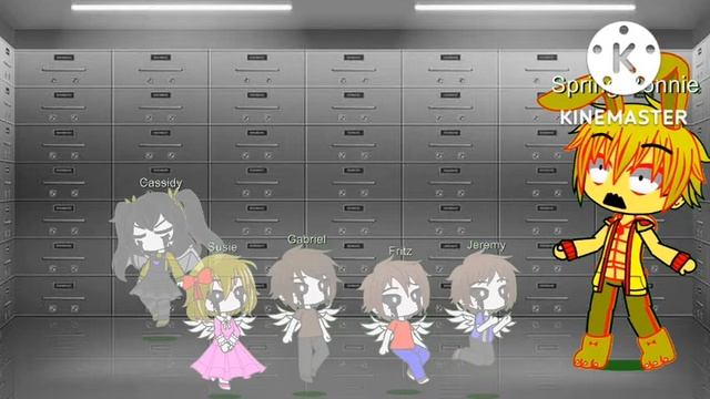 William Afton 8 bit death in Gacha смотреть онлайн