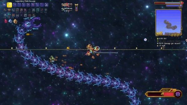 Devourer of Gods INFERNUM mode - Summoner - Calamity Mod