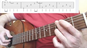 "Одинокий пастух" для начинающих. обработка для гитары. табы в описании