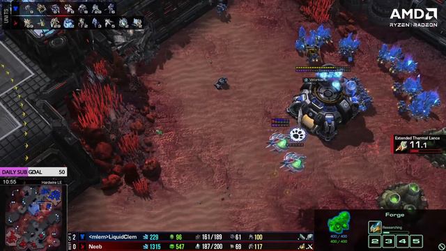 StarCraft 2 - CLEM'S Aggressive Bunker Openers vs NEEB (Bo5 TvP) смотреть онлайн