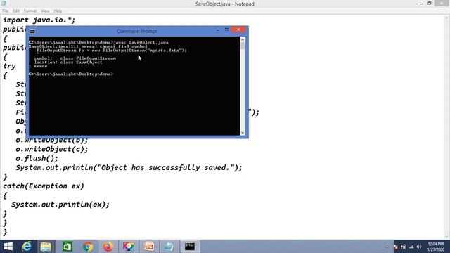 Serialization in Java смотреть онлайн
