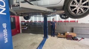 Двухстоечный подъемник Nordberg 4120B. Особенности, преимущества, обслуживание, разметка пола.