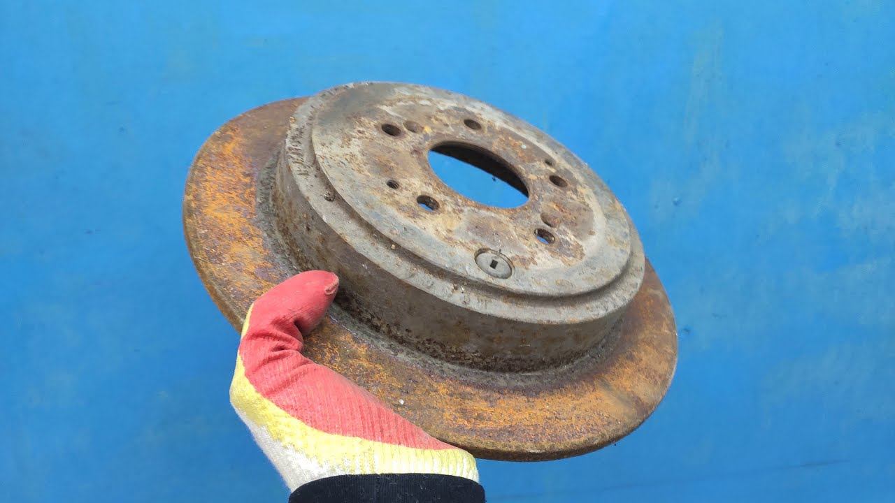 Удивительное изобретение первоклассного мастера. Самоделка из старого тормозного диска смотреть онлайн