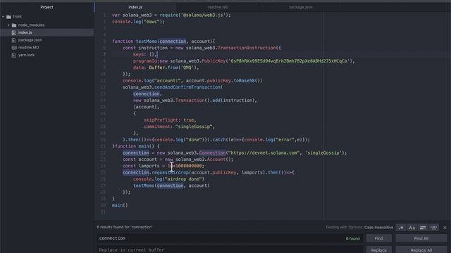 My first solana program available on devnet смотреть онлайн