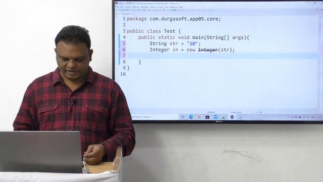 Java Wrapper class | Conversions from String Type to Object Type | By Nagoor Babu Sir смотреть онлайн