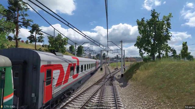 [Transport Fever 2] Поездка на поезде 269 Чита - Адлер смотреть онлайн