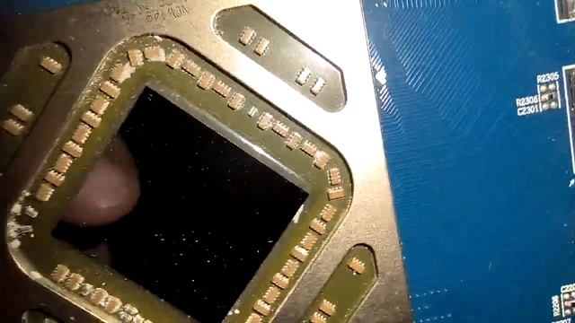 Обслуживание видеокарты Gigabyte AMD RADEON HD 7970 Макро смотреть онлайн