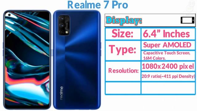 Realme 7 Pro Details Specifications and Price смотреть онлайн