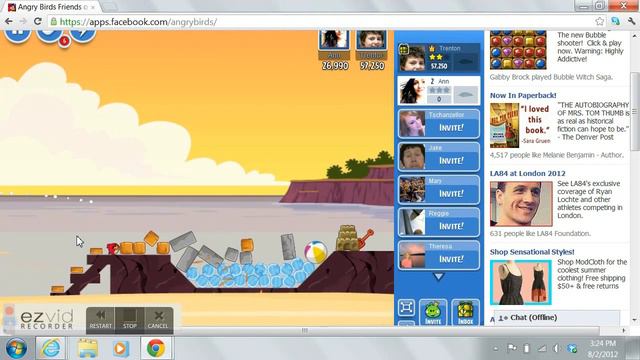 Making Angry Birds Friends Videos - How to Screen Capture смотреть онлайн