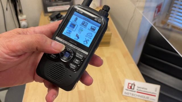 Icom ID52E Talkie-walkie VHF UHF DStar numérique Présentation GoTechnique смотреть онлайн