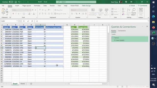 Add Number of Days/Weeks/Months to a Date | Power Query in Excel смотреть онлайн