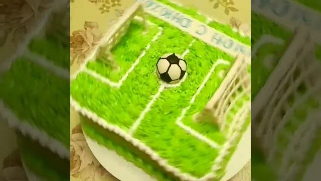 Тортик футбольное поле)) смотреть онлайн
