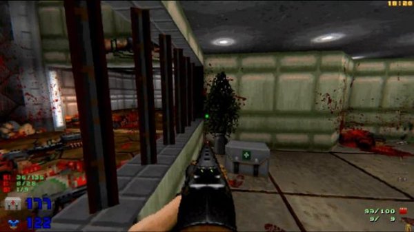 gzdoom Brutal  Doom 1 Эпизод со всеми секретами .
