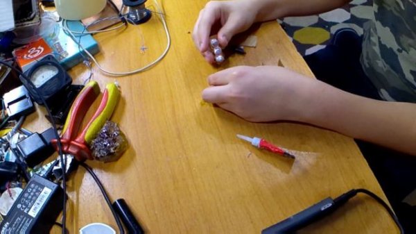 автоматическая лампа на базе iskra js