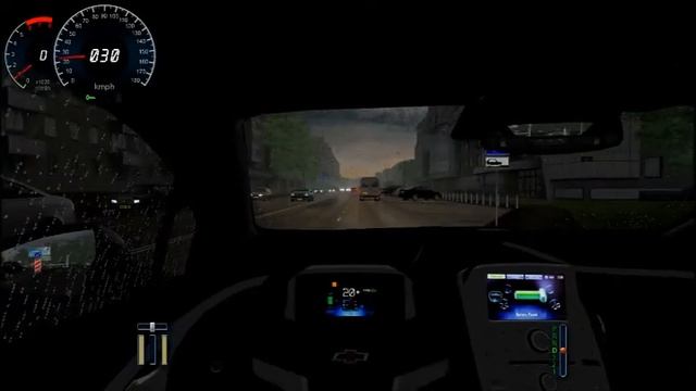 City Car Driving 2.2.7 on Chevrolet Volt with Commentary смотреть онлайн