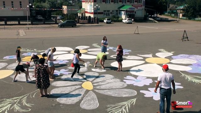 АРТ-объект.Создаём букет ромашек вместе!Новобелокатай 08.07.2020 смотреть онлайн