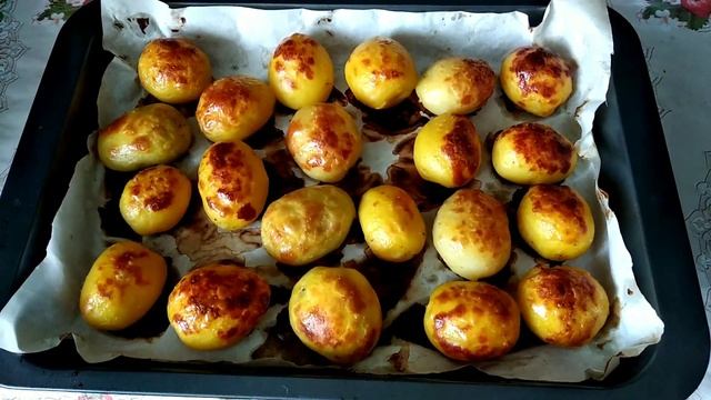 В духовке Круглая картошечка рецепт жены смотреть онлайн