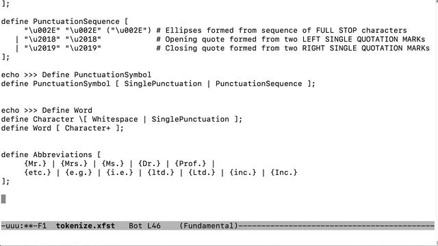 Finite State Morphology: Tokenization смотреть онлайн