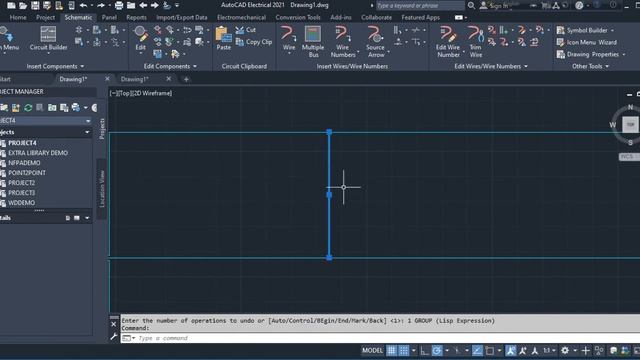 AutoCAD Electrical Basic: Insert Wire, Stretch, Trim and Bend Wire in Bangla смотреть онлайн
