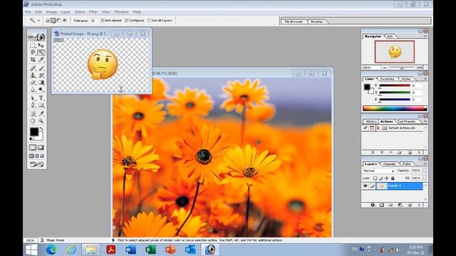 HOW TO APPLY GREEN SCREEN EFFECT IN ADOBE PHOTOSHOP | SHOWDOWN PUBLISHER смотреть онлайн