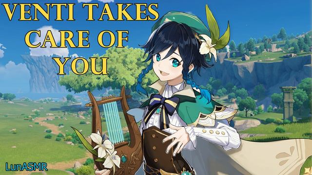 Venti Takes Care Of Sick Listener~ [Genshin Venti ASMR Roleplay] Listener X Venti [Romantic]
