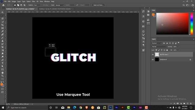 Photoshop Tutorial: How To Make Glitch Effect Easily in Photoshop смотреть онлайн