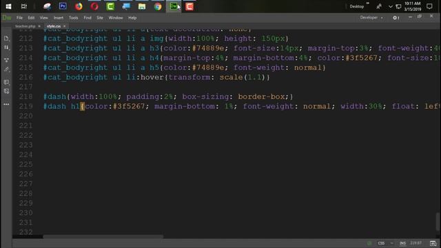 Responsive E Learning Website Development In PHP With PDO Part 52 Designing Teacher Page смотреть онлайн