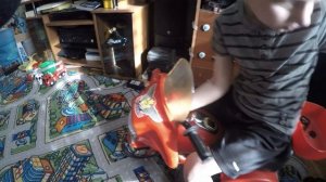 Форсирование детского электро мопеда  с 6 вольт на 12 вольт