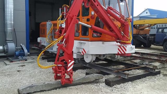 Замена шпал ПРМ-5У смотреть онлайн