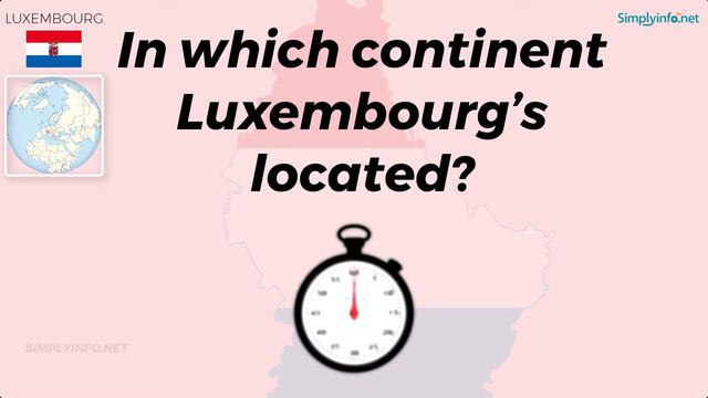 Do You Know Luxembourg Basic Information | World Countries Information #104 - GK & Quizzes