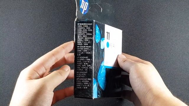HP 11 Cyan Original Ink Cartridge смотреть онлайн