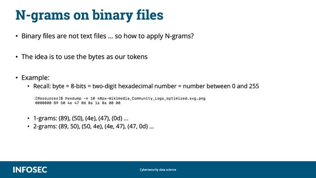 14 - N gram Features for Binary Files - Analysis to Detect Malware By Emmanuel (Infosec Skills) смотреть онлайн