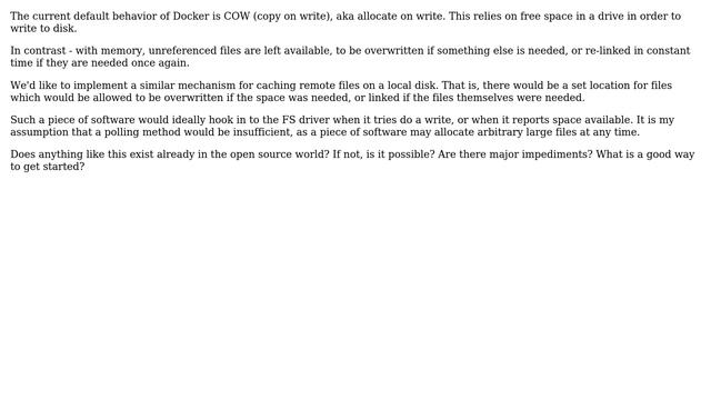 Unix & Linux: "Delete on write" with devicemapper and Docker смотреть онлайн