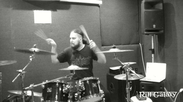 Riff Galaxy. Drum solo by Kirill Kasatkin (aka Boroda) смотреть онлайн