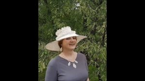 Летняя шляпа «Дуэт». Автор Орешкина Людмила