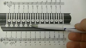 Разбор мелодии по цифрам,не зная нот... на гармони.