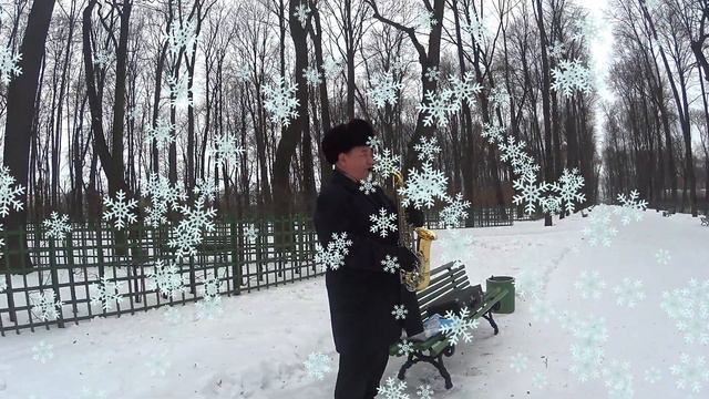 Саксофон зимой в Летнем саду смотреть онлайн