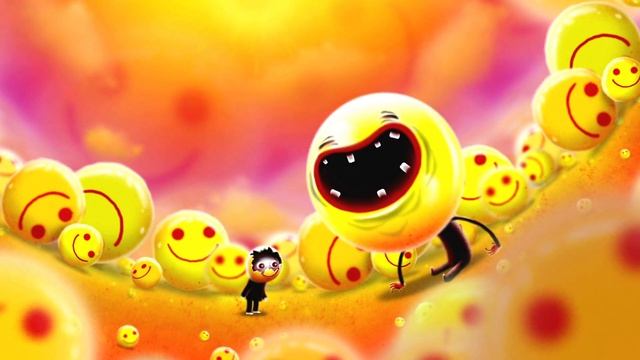 ALL moments of immunity to the smiley face in Happy Game смотреть онлайн