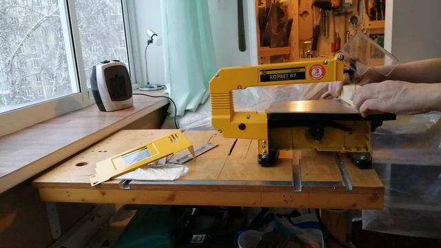 Лобзиковый станок Энкор Корвет-87. Работа. смотреть онлайн