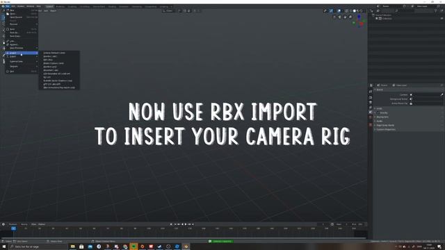 How to make a Blender camera rig for Roblox смотреть онлайн
