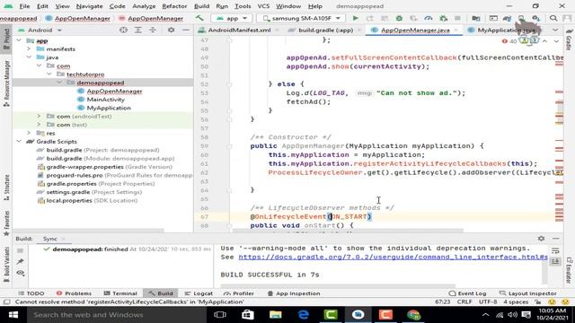 AdMob app open ad implement with easy process | AdMob app open ad source code | AdMob app open ad смотреть онлайн