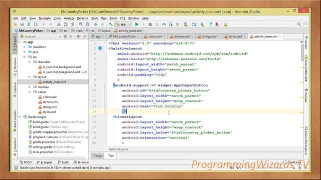 Android S8E6 : World Countries Picker Dialog смотреть онлайн